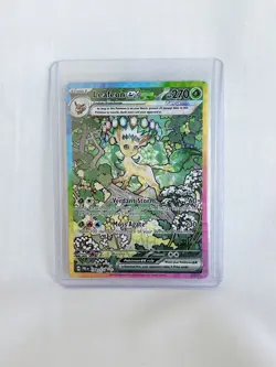 Pokemon Leafeon EX Prismatic Evolutions 144/131 Special Illustration Rare (SIR) - Image 1