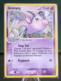 Grumpig 30/106 | EX Emerald | Stamped Reverse Holo | English Pokemon | LP - Image 1