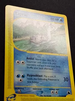 NEUVE MINT SORTIE DE BOOSTER Lapras 71/144 Skyridge Carte Pokemon English - Image 2
