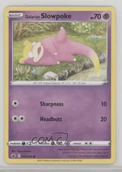 Galarian Slowpoke Pokemon Sword & Shield Chilling Reign #054 0c41 - Image 1