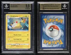 Ampharos Pokemon Sword & Shield Chilling Reign BGS 9.5 GEM MINT 18ut - Image 3