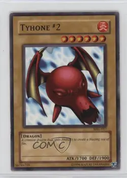 Tyhone #2 Unlimited YuGiOh Magic Ruler Booster #MRL-017 2002 wq8 - Image 1
