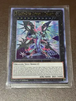 Yugioh Galaxy-Eyes Cipher X Dragon GFTP-EN011 Ultra Rare 1st Edition NM X1 - Image 1