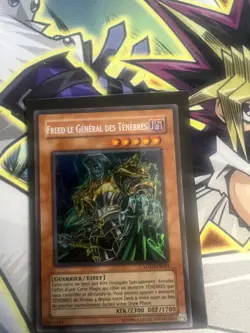 DARK GENERAL FREED FRENCH SECRET RARE LODT-EN083 FR083 LIGHT PLAY YUGIOH - Image 1