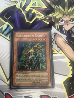 DARK GENERAL FREED FRENCH SECRET RARE 1ST LODT-EN083 FR083 LIGHT PLAY YUGIOH - Image 1