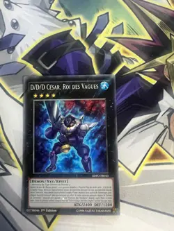 D/D/D WAVE KING CAESAR FRENCH COMMON SDPD-EN043 FR043 LIGHT PLAY YUGIOH - Image 1
