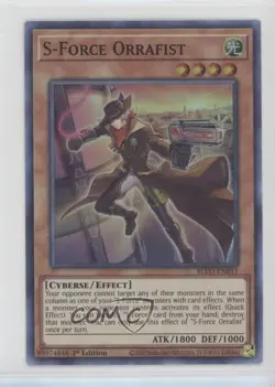 S-Force Orrafist (SR) 1st Ed. YuGiOh Blazing Vortex #BLVO-EN013 s7f - Image 1