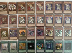 YUGIOH Lightsworn Deck with Sleeves Complete 40 - Cards - Image 3