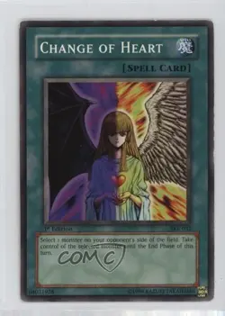 Change of Heart Unlimited YuGiOh Starter Deck Kaiba Evolution #SKE-032 2004 ic4 - Image 1
