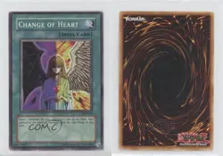 Change of Heart Unlimited YuGiOh Starter Deck Kaiba Evolution #SKE-032 2004 0h3w - Image 3
