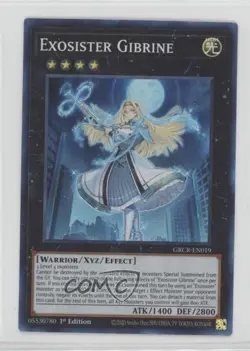 Exosister Gibrine 1st Ed. YuGiOh The Grand Creators #GRCR-EN019 0ed - Image 1