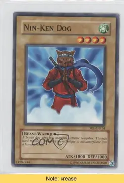 Nin-Ken Dog YuGiOh Dark Revelation Volume 1 #DR1-EN164 2005 READ 0f8 - Image 1