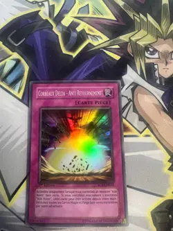 DELTA CROW - ANTI REVERSE SUPER RARE FRENCH RGBT-EN068 FR068 LIGHT PLAY YUGIOH - Image 1
