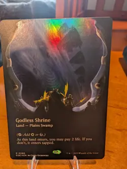 Godless Shrine (Borderless) Edge of Eternities Foil - Image 1