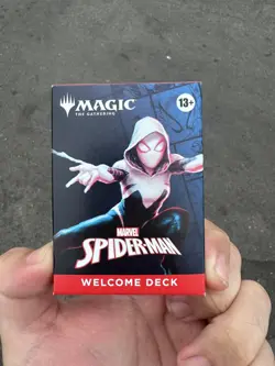 SDCC 2025 Magic x Spider-Man Sealed Red Welcome Deck Exclusive Gwen Stacy - Image 1