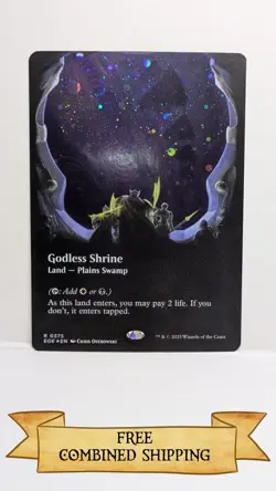 Godless Shrine (Borderless) (Galaxy Foil) Edge of Eternities Foil - Image 1