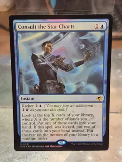 FOIL R 0051 Consult the Star Charts Rare Instant Edge of Eternities MTG Card EOE - Image 1