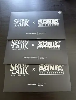 MTG Secret Lair Super Sonic Bundle Foil Edition COMPLETE IN HAND - Image 1