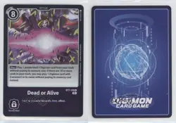 2021 Digimon Card Game - Next Adventure Dead or Alive #BT7-109 02l5 - Image 3