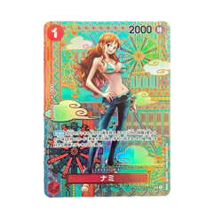 ONE PIECE Card Nami (SP Parallel) OP01-016 R Awakening of the New Era - Japanese - Image 1