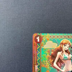 ONE PIECE Card Nami (SP Parallel) OP01-016 R Awakening of the New Era - Japanese - Image 2