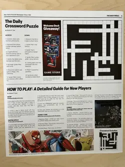 SDCC 2025 Magic The Gathering Spider-Man Daily Bugle Newspaper Mat & Card Decks - Image 2