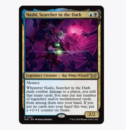 Nashi, Searcher in the Dark - Duskmourn (DSK) - MTG Rare #223 | Regular Card - Image 1