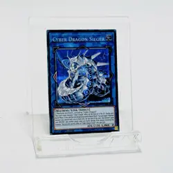 Yugioh Cyber Dragon Sieger MP19-EN108 Secret Rare Trading Card - Image 1