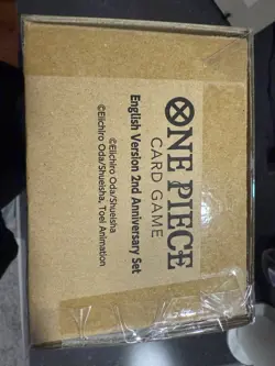 One Piece Card Game Japanese 2nd Anniversary Set ENGLISH VERSION Sealed USA - Image 1