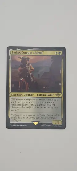 Lotho, Corrupt Shirriff, Mtg Universes Beyond: the Lord of the Rings - Image 1