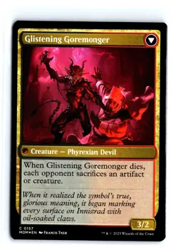 FOIL Pyretic Prankster March of the Machine - MTG Magic the Gathering Card - Image 2