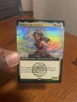 SDCC 2025 - MTG X Avatar Katara The Fearless Promo Card + Exclusive Postcard - Image 2