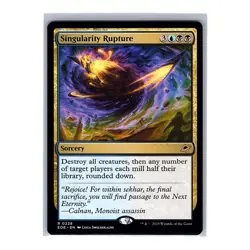 Singularity Rupture #0228 Rare Sorcery MTG 2025 Edge of Eternities - Image 1