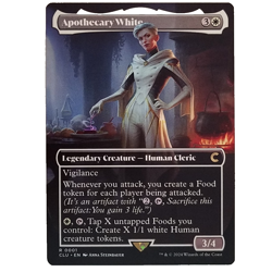 Apothecary White CLU MTG M/NM Borderless Rare White Legendary Creature Human TCG - Image 1