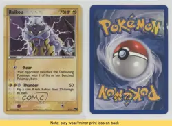 Raikou Holo Pokemon Organized Play Promotional Series 2 #3 2005 READ 03rx - Image 3