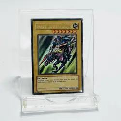 Yugioh Gaia The Fierce Knight LOB-E004 Ultra Rare Trading Card - Image 1