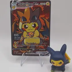 Unofficial MCharizard-Y Pikachu Cosplay Card Soft And Hard Sleeve Crossover - Image 1