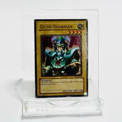 Yugioh Celtic Guardian LOB-E005 Super Rare Trading Card - Image 1