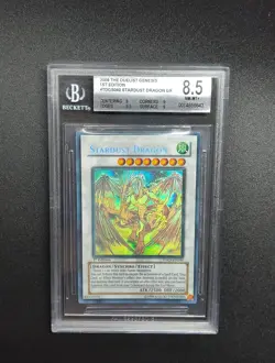 Yugioh 2008 BGS 8.5 Stardust Dragon TDGS-EN040 1st Edition Ghost Rare - Image 1