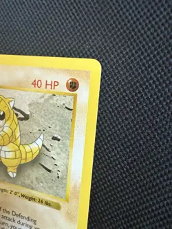 Pokemon Sandshrew 62/102 1st Edition Shadowless Base Set Card Unplayed Near Mint - Image 3