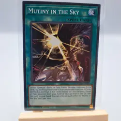 Yugioh TCG Trading Card Single Mutiny In The Sky #083 Spell Card - Image 1