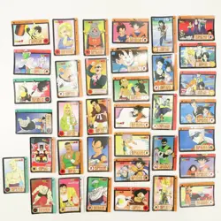 Dragon BallZ Carddass 1993 Normal Card Set 36 Pieces Includes 5 35 37 39 40 42 U - Image 1