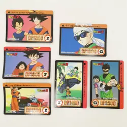 Dragon BallZ Carddass 1993 Normal Card Set 36 Pieces Includes 5 35 37 39 40 42 U - Image 3