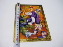 Dragon Ball Carddass Jumbo Card Son Goku Vegeta Cell Mime Used Collectible - Image 4