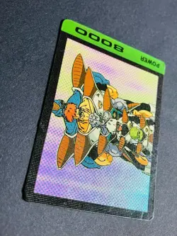 Dragon Ball Carddass Amada PP Mini Card Black Back Kira Ginyu Special Used - Image 4