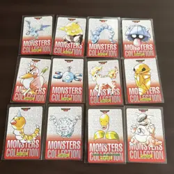 Lot of 12 Vintage 1996 Japanese CCG TCG BANDAI Pokemon Carddass Card G55763 - Image 1