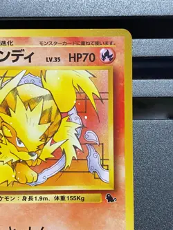 Arcanine No. 059 32 Intro Pack Squirtle Deck Japanese Pokemon Card 1999 - Image 3