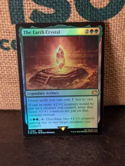 The Earth Crystal (Foil) | FIN 184 | Near Mint | MTG Final Fantasy - Image 1
