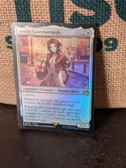 Aerith Gainsborough 0004 Rare Non-Foil Final Fantasy MTG - Image 1