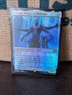 Ultima, Origin of Oblivion - Final Fantasy MTG - Rare Foil FIN 0004 - NM - Image 1